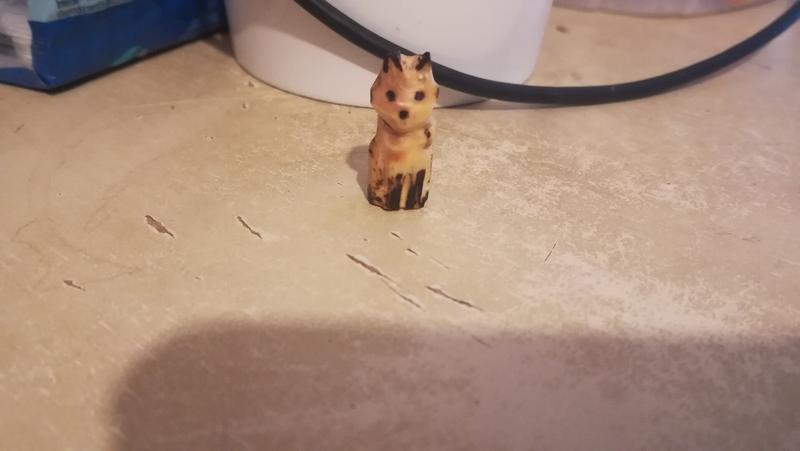 petite sculpture de renard
