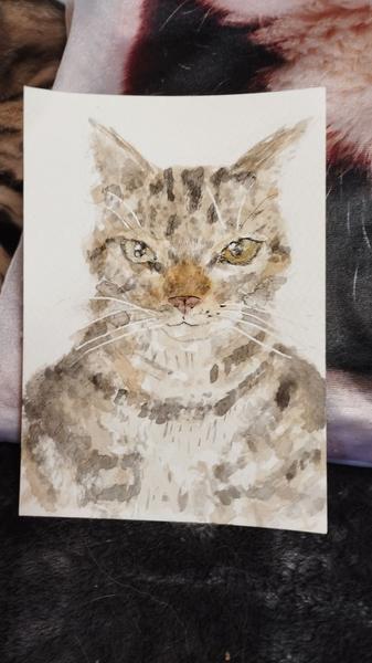 Aquarelle de louchette 
