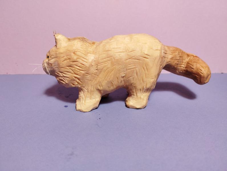 le chat vue de profil