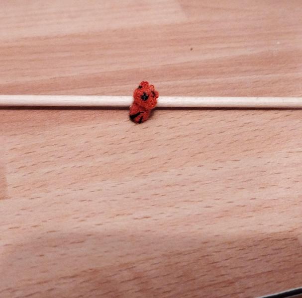 Un mini renard au crochet